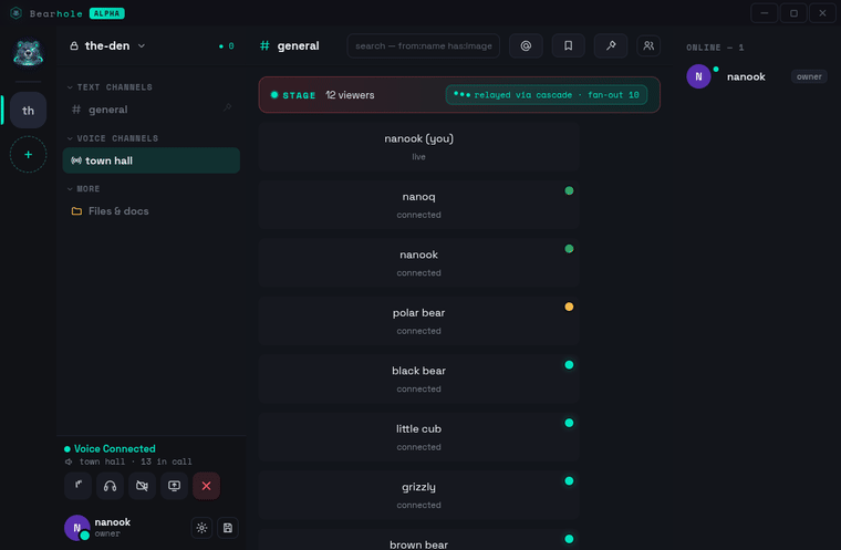 Cascade broadcast scaling